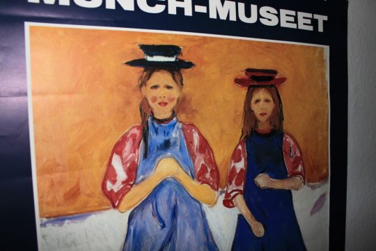 Kunstplakat fra Munch Museet 1980 (36)