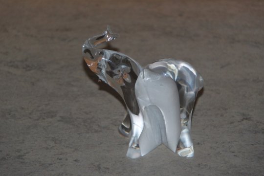 Glas elefant