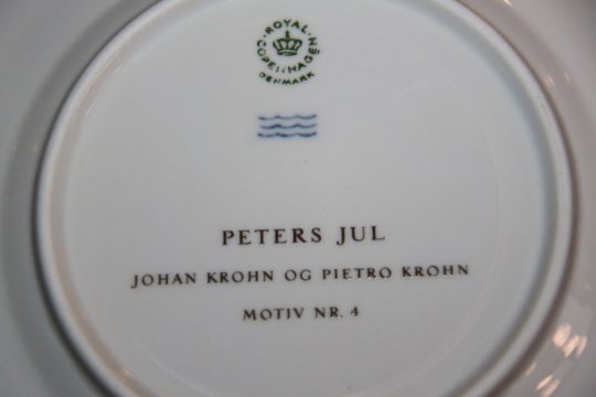 Royal Copenhagen Peters Jul platte